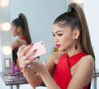 <p>She's a CoverGirl! In 2016, the 19-year-old was <a href="https://people.com/style/zendayas-killer-beauty-streak-continues-shes-the-new-face-of-covergirl/" rel="nofollow noopener" target="_blank" data-ylk="slk:named the face of the beauty brand;elm:context_link;itc:0;sec:content-canvas" class="link ">named the face of the beauty brand</a>. </p>