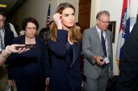 FILE PHOTO: Hope Hicks attends House Judiciary Committee closed door interview