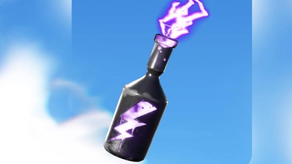  The Storm Flip item against a blue sky background. 