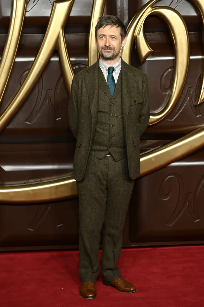 Neil Hannon attends the “Wonka” World Premiere at The Royal Festival Hall on November 28, 2023 in London, England. (Photo by Kate Green/Getty Images)