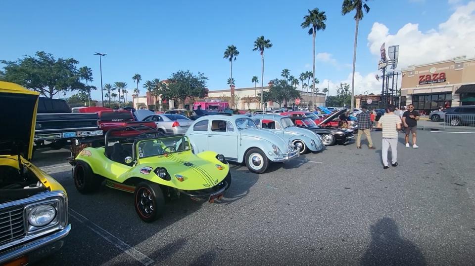 The Waterford Lakes Town Center hosted a Veterans Day Back to the Classics car show.