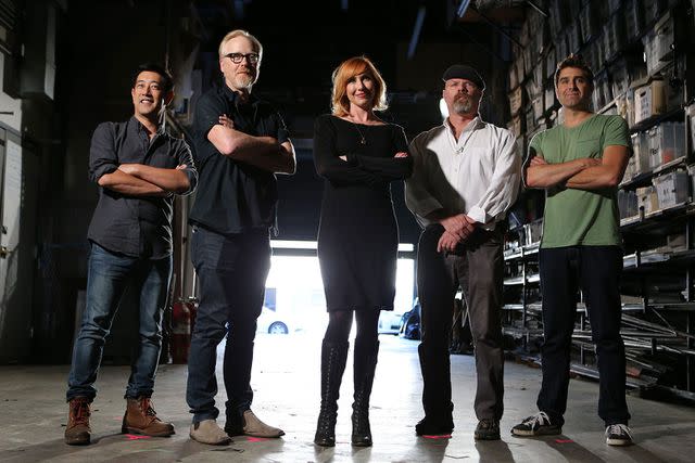 <p>courtesy amazon prime</p> The cast of 'Mythbusters: There's Your Problem'