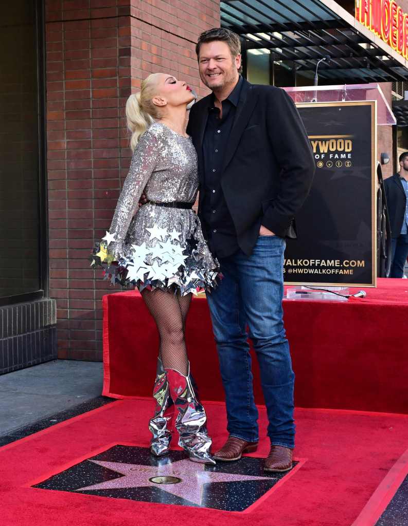 Stefani dated and later married fellow “The Voice” judge Blake Shelton FREDERIC J. BROWN/AFP via Getty Images