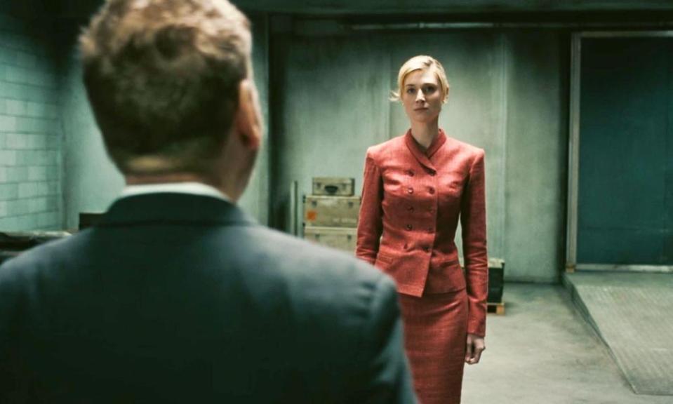 Leading the way … Kenneth Branagh and Elizabeth Debicki in Tenet.