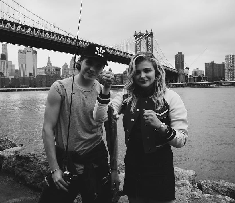 Brooklyn Beckham and Chloë Grace Moretz