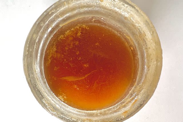 <p>Simply Recipes / Myo Quinn</p> Crystallized honey in a jar.