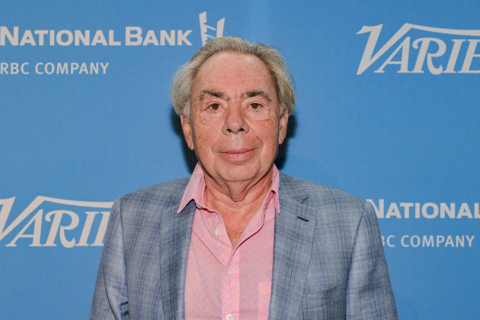 Andrew Lloyd Webber attends Variety LEGIT!: Return to Broadway presented by City National Bank at Second on October 12, 2021 in New York City. (Jamie McCarthy / Getty Images for Variety)