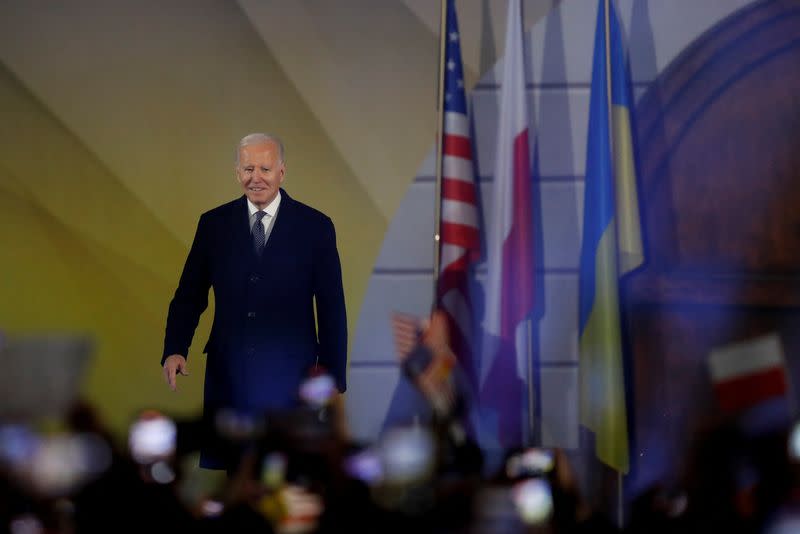 U.S. President Biden visits Poland