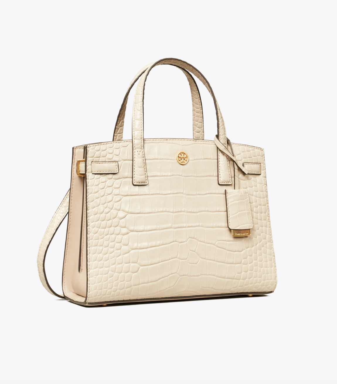 Tory Burch Walker Embossed Small Satchel