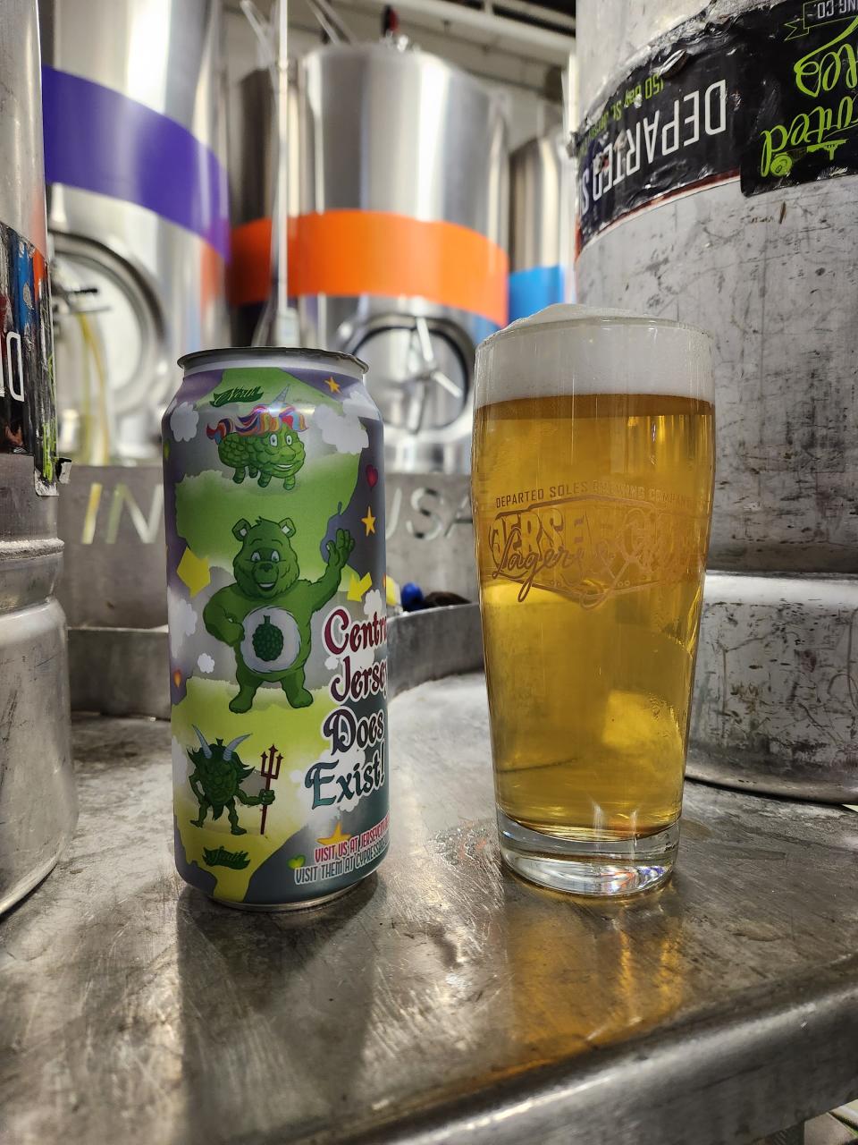 Departed Soles Brewing Company of Jersey City has partnered with Cypress Brewing Company of Edison to release the collaborative brew Central Jersey Does Exist, a dry-hopped New Jersey lager featuring ingredients from Rabbit Hill Malthouse in Shiloh.