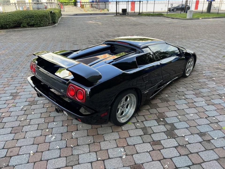 1999 lambroghini diablo vt roadster rear