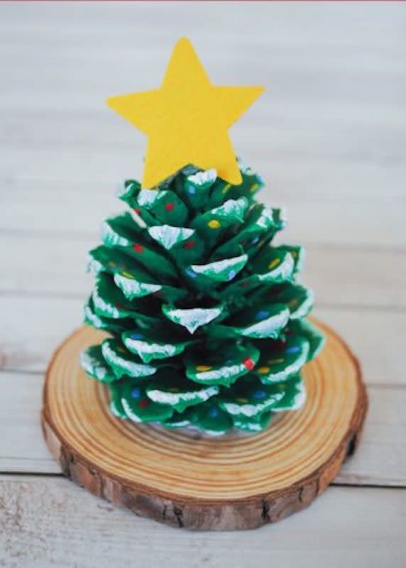 <p>PJs and Paint</p><p>Your little ones can go out to your backyard to find most of the supplies for this craft! Head over to <em><a href="https://pjsandpaint.com/crafts/pinecone-christmas-tree-craft/" rel="nofollow noopener" target="_blank" data-ylk="slk:PJs and Paint;elm:context_link;itc:0;sec:content-canvas" class="link ">PJs and Paint</a></em> for more info.</p>