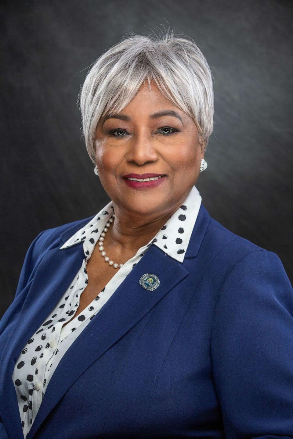 PHOTO: Dr. Christine Johnson McPhail is the 13th President of Saint Augustine's University in Raleigh, N.C., March 18, 2022. (Mauricio Richardson)