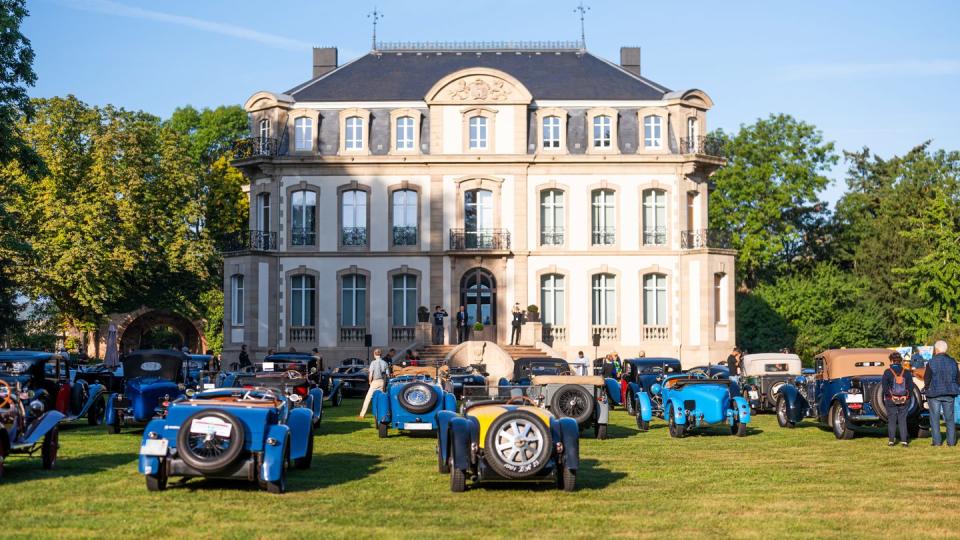 bugatti's birthday in molsheim