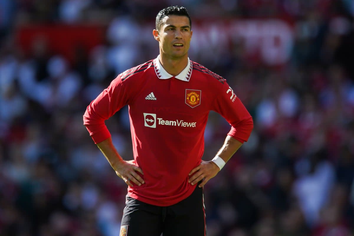 Cristiano Ronaldo’s exit had people talking (Dave Thompson/PA) (PA Wire)