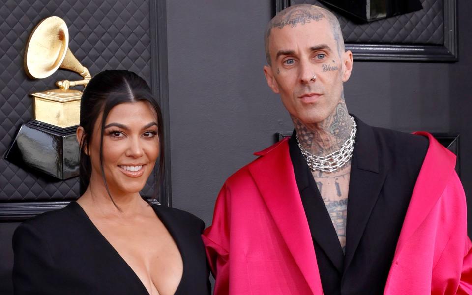 Kourtney Kardashian und Travis Barker