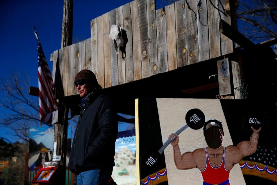 Kris Mayhew en Madrid, N.M. (Foto: Eric Thayer para Yahoo News)