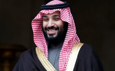 Mohammed bin Salman's reputation as a reformer has come under scrutiny amid questions over Khashoggi's death - Credit: Francois Mori/AP