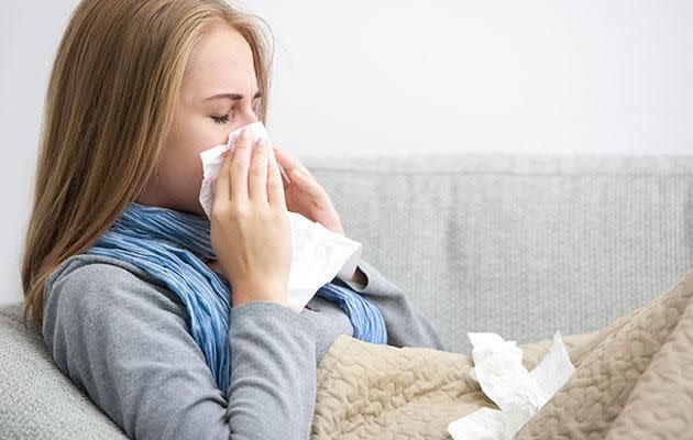 If you are sick don't return to work. Photo: Getty