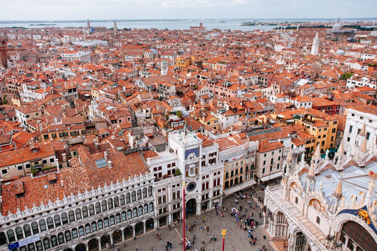 Venice, Italy view from Campanile di San Marco