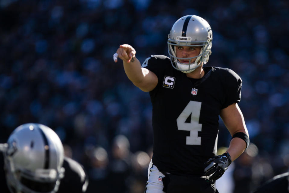 Raiders QB Derek Carr