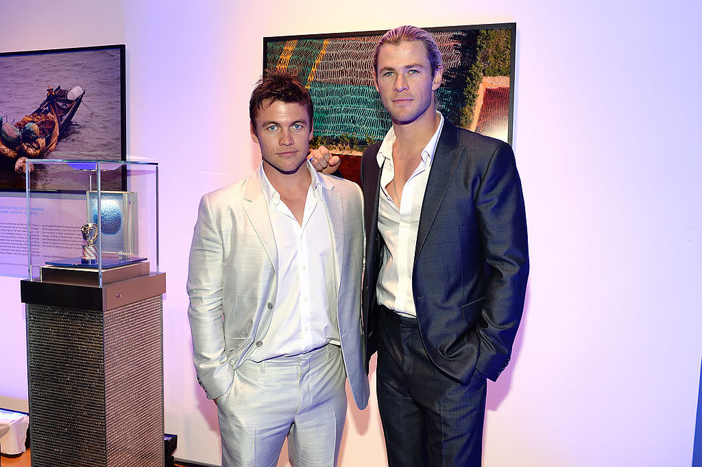 Chris Hemsworth hired his brother Luke to be his trainer for the sweetest reason