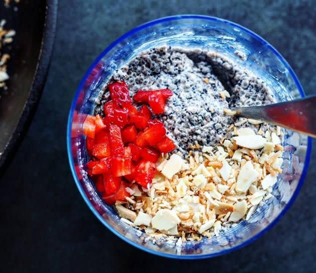 Scott Gooding's healthy chia pudding