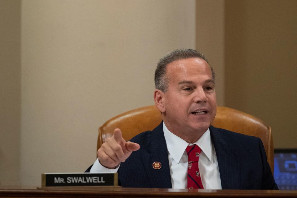 Representative David Cicilline, a Democrat from Rhode Island, speaks during a House Judiciary Committee hearing in Washington, D.C., U.S. December 12, 2019. Alex Edelman/Pool via REUTERS