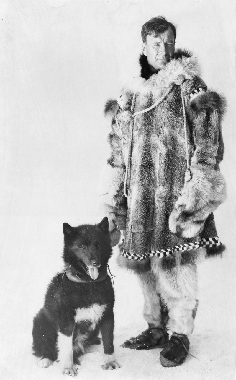 Balto with his owner, Gunnar Kasson.