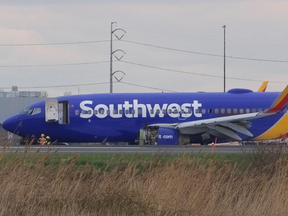 southwest emergency landing