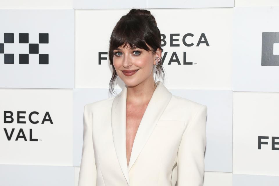 Dakota Johnson attends the premiere for "Cha Cha Real Smooth" during the 2022 Tribeca Film Festival on  June 13, 2022.