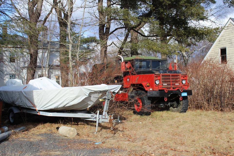 The Winchendon fire department has the brush truck and fire boat stored outside because the station does not have enough space to store them inside said Town Manager Justin Sultzbach.