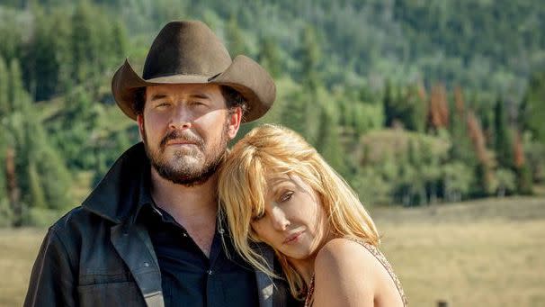 beth dutton and rip wheeler from yellowstone