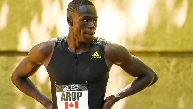 Edmonton's Marco Arop is looking to build on his recent success in 800m, as the sprinter makes his Olympic debut. (Adam Glanzman/Getty Images - image credit)