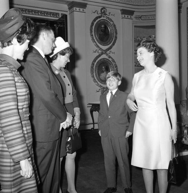 Royalty – Queen Elizabeth II and Neil Armstrong – Buckingham Palace