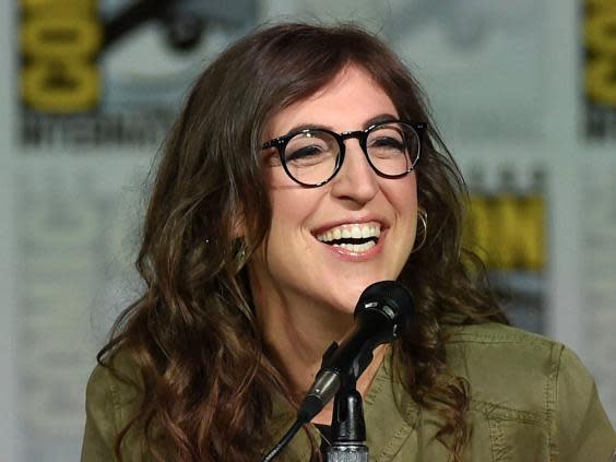 Mayim Bialik doesn’t like watching herself on television (Getty)
