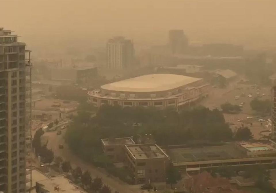 PHOTOS: B.C. wildfires choke western Canada in smoke