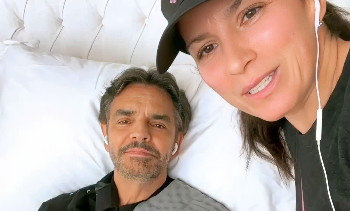 Eugenio Derbez con Alessandra Rosaldo / Cortesía 