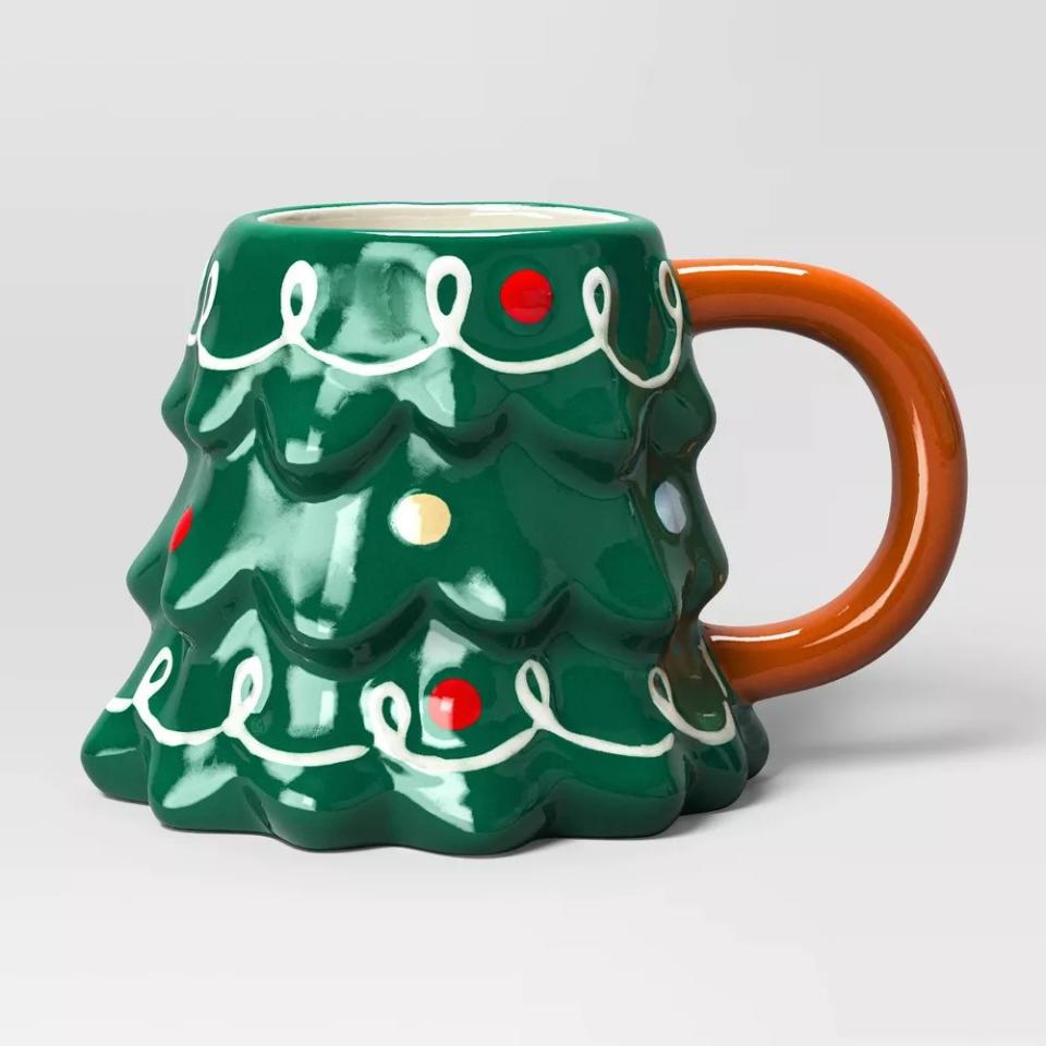 Target Christmas tree mug