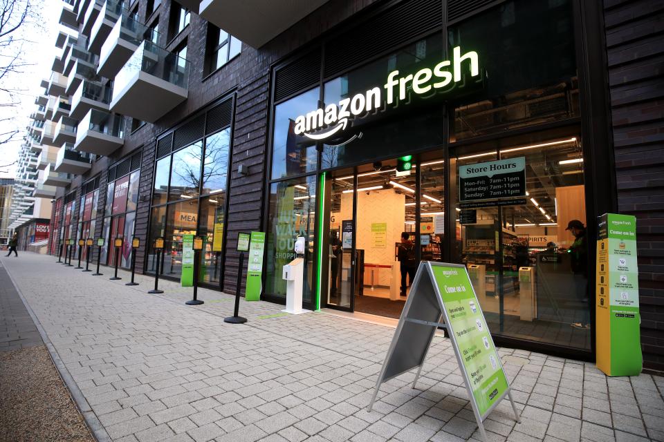 Amazon is seen by some as a possible buyer for Morrisons. Unlikely, in others’ view (PA Wire)