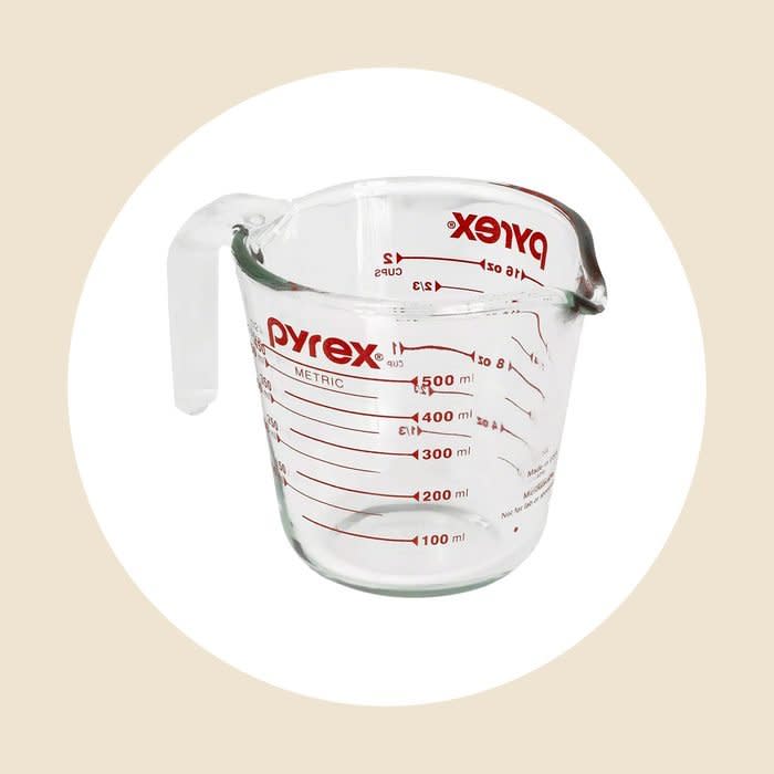 <a href="https://www.kohls.com/product/prd-167030/pyrex-prepware-1-pint-measuring-cup.jsp?prdPV=8" rel="nofollow noopener" target="_blank" data-ylk="slk:Measuring Cup;elm:context_link;itc:0;sec:content-canvas" class="link rapid-noclick-resp">Measuring Cup</a>