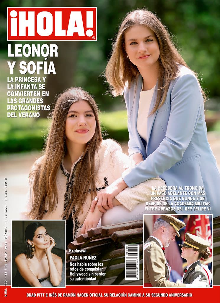 Leonor y Sofía en la revista ¡HOLA!