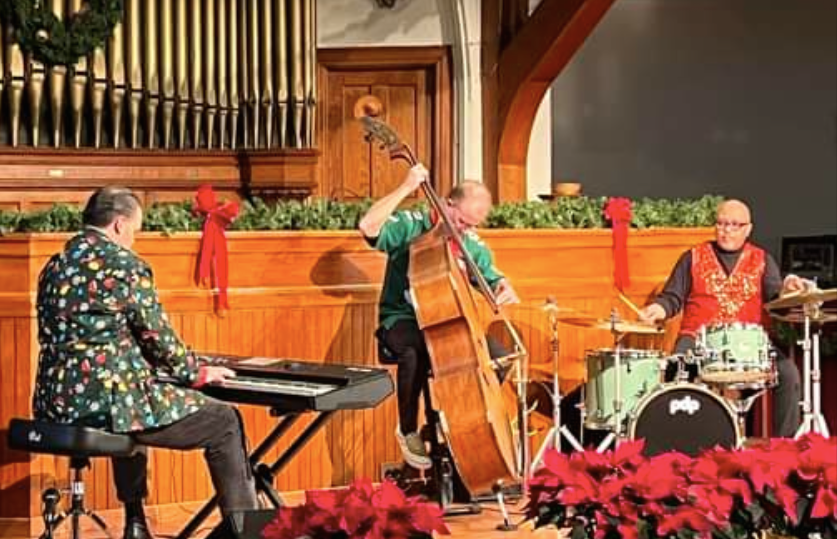 The Cartoon Christmas Trio will perform its annual concert at the Milton Theatre at 7:30 p.m. on Sunday, Dec. 10.