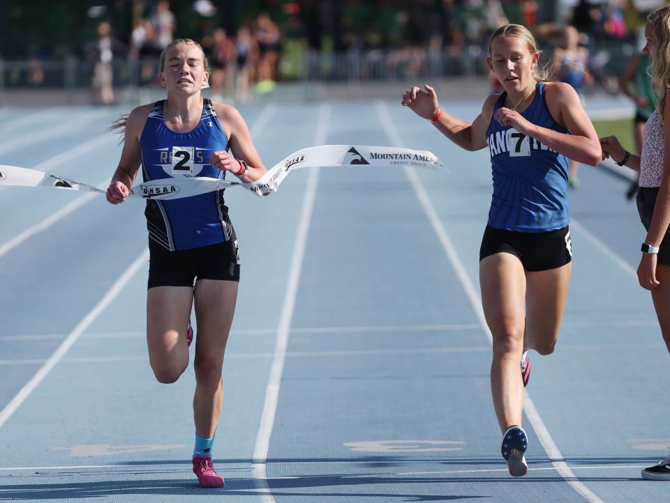 Panguitch’s Adelaide Englestead runs