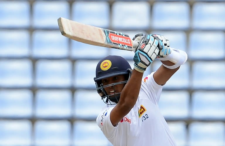 Kusal Mendis scored 176 in Sri Lanka's second innings against Australia in the opening Test in Pallekele