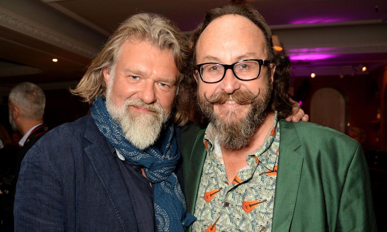 <span>Dave Myers, right, with Simon King, who were friends before they became the Hairy Bikers.</span><span>Photograph: Richard Young/Rex/Shutterstock</span>