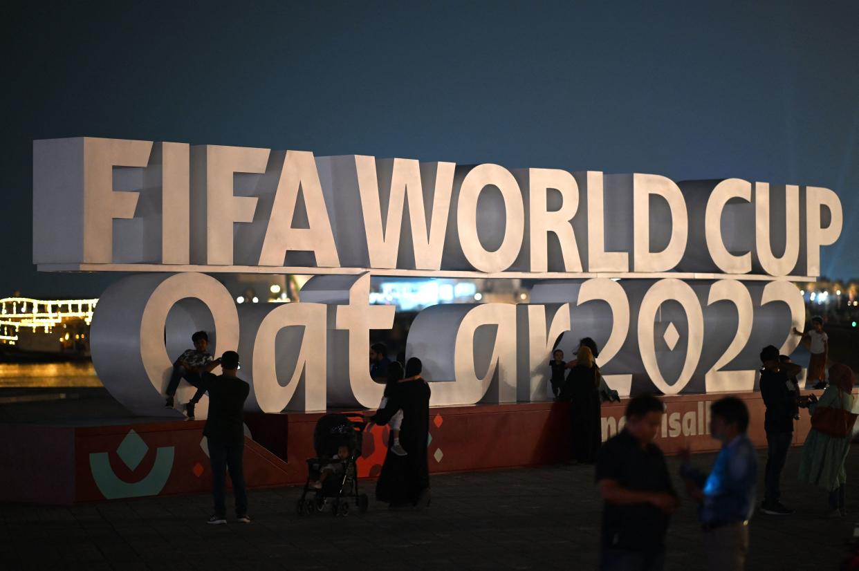 Qatar will host the FIFA World Cup later this month. (Photo by GABRIEL BOUYS / AFP) (Photo by GABRIEL BOUYS/AFP via Getty Images)
