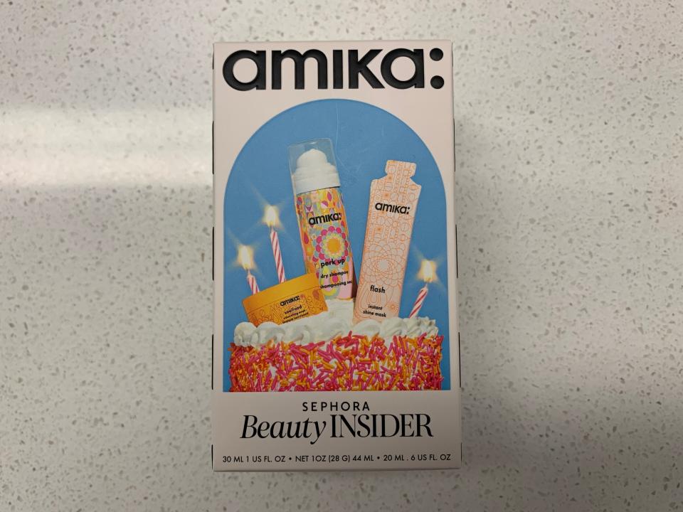 The Amika mini set from Sephora