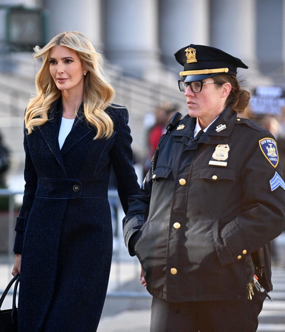 Ivanka Trump Stuns In Denim Cowgirl Outfit At Florida Music Festival After Testifying At Dad's Trial