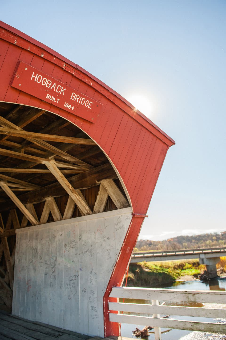 Hogback Covered Bridge, Iowa